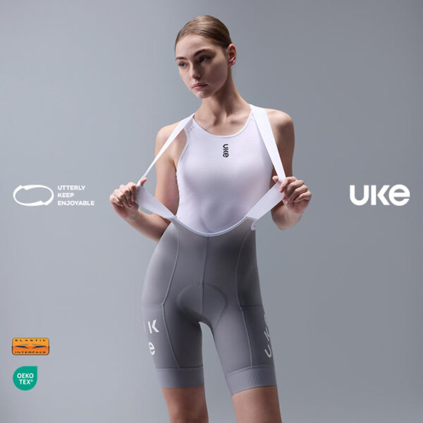 Bib Shorts con Bolsillos RPC400 — Haze ash